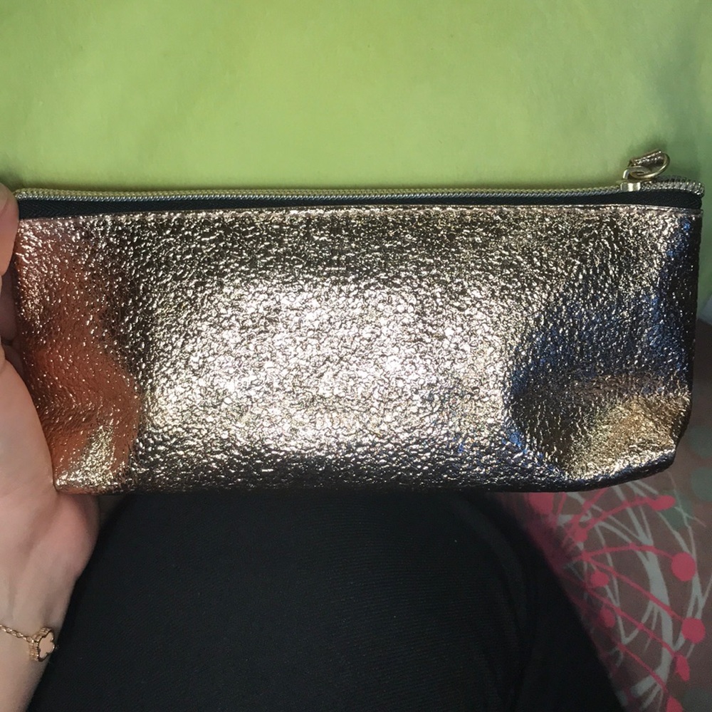 Rose Gold Makeup Bag